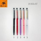  CANETA ESFEROGRAFICA RETRATIL CORPO METALMJ21355-37 C/ESTOJO 25PÇ