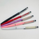  CANETA ESFEROGRAFICA RETRATIL CORPO METALMJ21355-37 C/ESTOJO 25PÇ